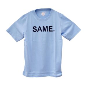 SAME. Tee 001 Sky